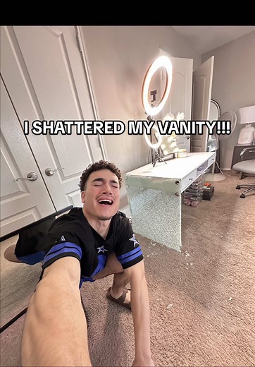 How to Repair a Shattered Vanity Mirror