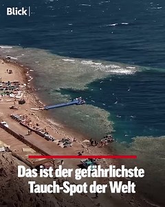 821K views · 1.5K reactions | 錄  Nahe der ägyptischen Stadt Dahab liegt das Blue Hole, einer der beliebtesten Tauch-Spots der Welt. Ein Tauchgang hier ist aber nicht nur schön, sondern auch lebensgefährlich. Schätzungen zufolge sollen schon weit über 100 Personen gestorben sein. | Blick | Facebook