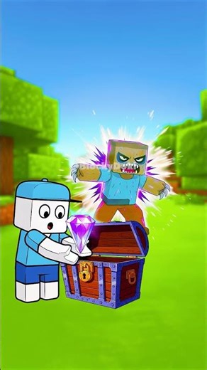 🤣😀Doki vs Zombie Funny Minecraft Meme 😂⛏️#shorts