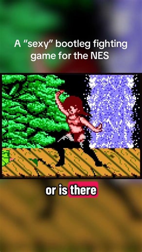 A “sexy” bootleg fighting game for the NES #nintendo #nes #retrogaming #gaming #videogames #8bit