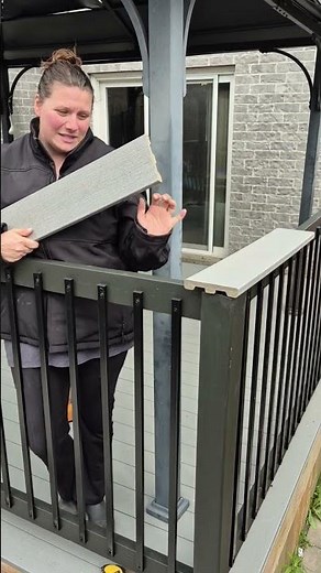 How to Install Composite Decking on Railings