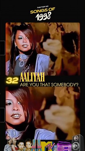 AALIYAH 🤍 RIP 🤍🌹 Best songs of 1998! 🔥 #musicshorts #randb