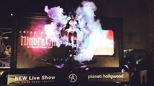 Don’t crash when you see this driving down the strip #crissangel All New Show #mindfreak only at Planet Hollywood Resort & Casino 🔥 | Criss Angel