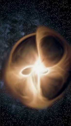 First Hypernova: Birth of Heavy Atoms 🌌✨#hypernova #space #explosions #shorts