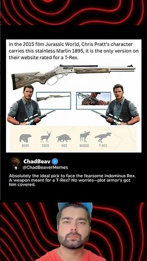 The Rifle Chris Pratt Carried in Jurassic World (2015) – Marlin 1895 Explained