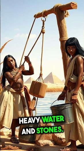 Ancient Egyptian 'Robots'? How the Shaduf Revolutionized Construction 4,000 Years Ago!