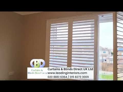 “Timeless Elegance with Premium Window Shutters | Curtains & Blinds Direct UK Ltd”