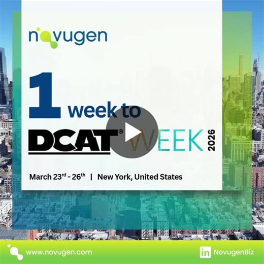 #novugenbiz #dcatweek2026 #pharmapartnerships #novugen #b2bpharma | Novugen Biz