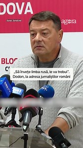 Un incident controversat a avut loc duminică seara, după închiderea secțiilor de votare, la sediul de campanie al Blocului Electoral Patriotic. S-a întâmplat după ce un jurnalist român a cerut politicos socialistului Constantin Starîș să vorbească și în limba română, iar Dodon a intervenit, afirmând: „Continuați în rusă. Lasă-i să învețe. Le va trebui”. | Agora.md