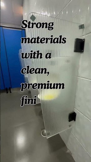 Need Toilet Cubicles That Last Longer? | Toilet Partitions & Urinal Glass Partitions for Mall Spaces