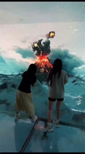 Hidden travel experience in Chengdu! Suspended glass immersive naked-eye 9D, the experi