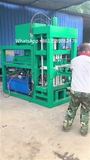 2-10 Fully automatic clay interlocking brick making machine soil hydraulic press brick machine