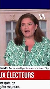 Clash between Raquel Garrido and Victor Eyraud on BFMTV