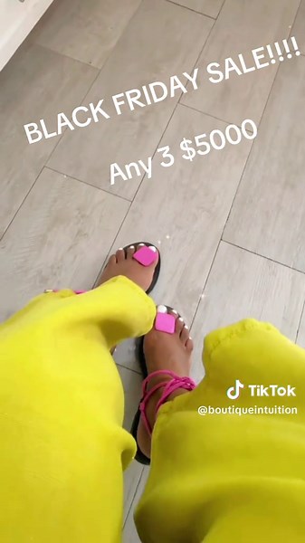 Boutique Intuition Black Friday Sales are officially ON from Nov 27 – Dec 1, 2025 and we’re going up to 80% off on selected items. Here’s the breakdown: • Clothing – up to 80% off • Fashion jewellery – 50% off • Stainless steel jewellery – 10% off • Fragrances – 10% off • Sandal deal – 3 sandals for $5,000 JMD (selected styles) Shop in-store at 92 Chisholm Avenue, Kingston or DM us right here / on TikTok or Instagram to claim your pieces. Your intuition is telling you to move fast… listen to it.