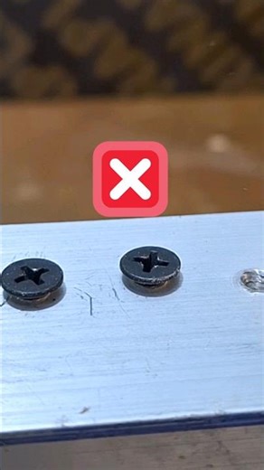 Counter Sink Screws without Exact Bit #lifehacks #howto #tutorial #tips #shorts