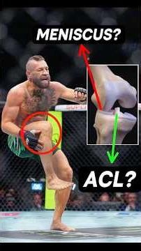 Conor McGregor Knee Injury: Pre-Fight or First Kick? | Doctor Explains (#UFC 329)