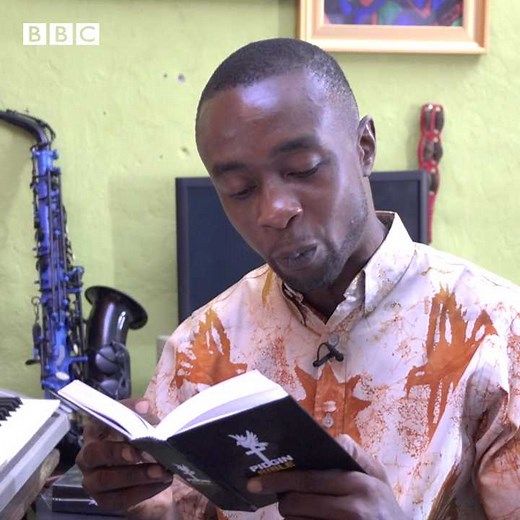 How you go like hear Bible verses in pidgin? Meet Salem Egoh, di Nigerian man wey translate Bible to Pidgin. | BBC News Pidgin