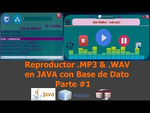 Crear Reproductor MP3 & WAV en java Netbeans con Base de dato Oracle desde cero - Parte 1
