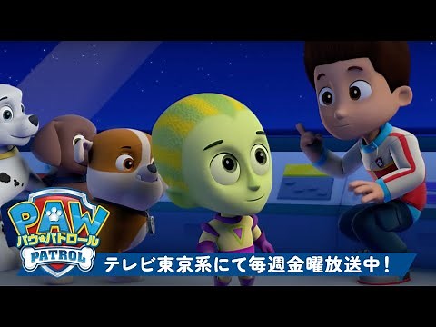 パウ・パトロール | パウ・パトロール、おばけと宇宙人に出会う！👻 | テレビ東京系にて放送中
