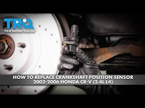How to Replace Crankshaft Position Sensor 2002-2006 Honda CR-V (2.4L L4)