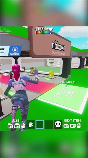 Vidéo complète sur ma chaîne YouTube:Je teste enfin STEAL THE BRAINROT… et je comprends RIEN #shorts