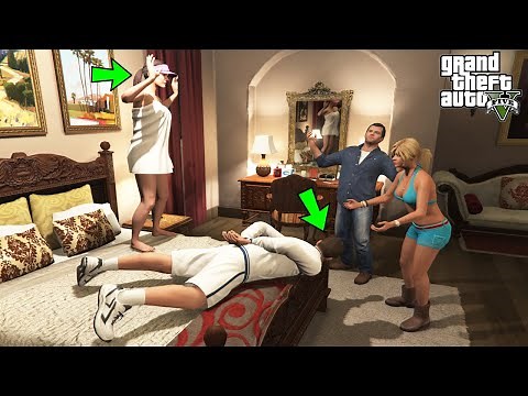 What Happens If You Catch Amanda In Bed with The Tennis Coach in GTA 5? (Rare Scene)
