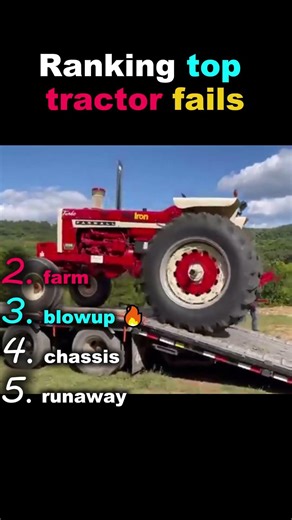 ranking top tractor fails #shorts