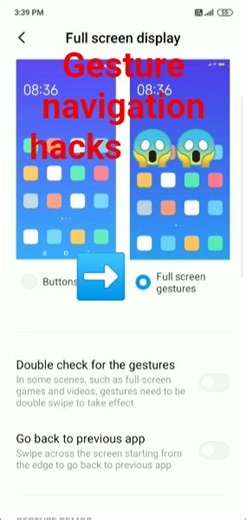Gesture Navigation Hacks: Tips & Tricks You Never Knew!😱😱