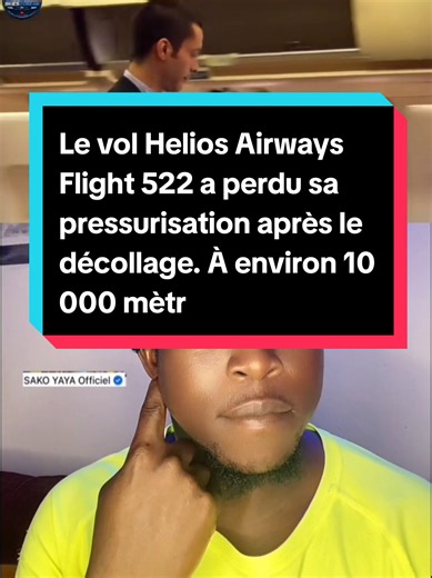 Helios Airways Flight 522 : perte de pressurisation à 10 000 m