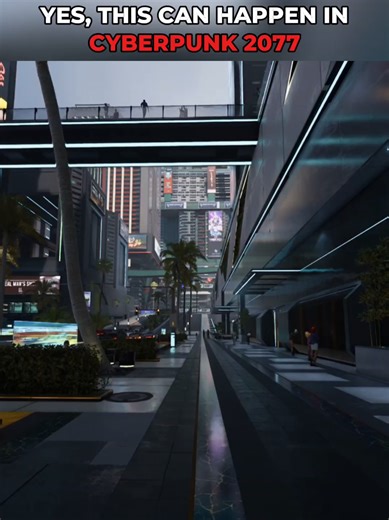 This happened during one of my walks. Only seen this couple of times in all my playthroughs. Dark reality of Night City. #cyberpunk #cyberpunk2077 #cdprojectred #gaming #fyp