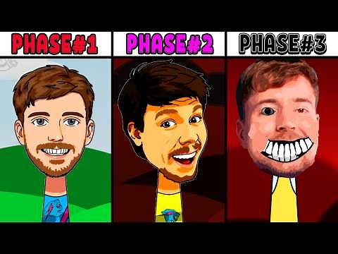 All Phases in New Incredibox Sprunki Oc of MrBeast: From Phase 1 to Phase 3