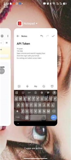 How to create your API token