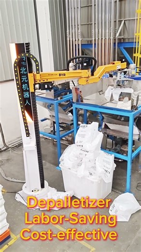 Depalletizer,Labor-Saving Cost-effective . #palletizer #depalletizing #unpacking #automobile