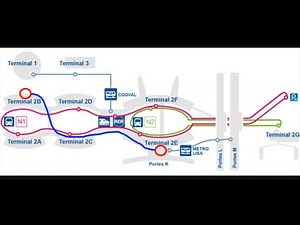🇫🇷Travel around Europe!! Paris. Aéroport de Paris-Charles-de-Gaulle. Terminal 2B → Terminal 2E.