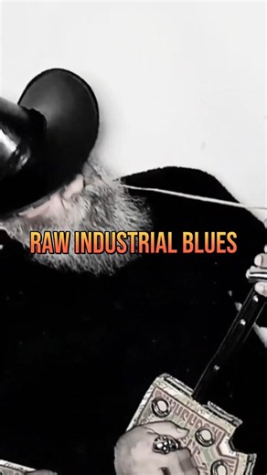 DIRT & WIRE - Raw Industrial Blues on Cigar Box Guitar 🎸🔥 #shorts
