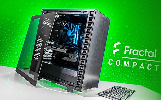 分形工艺机箱 Define 7 compact 开箱测评