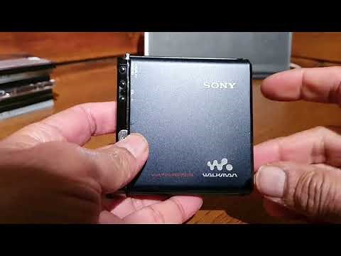 Sony MZ-RH1 HiMD Walkman from 2006 - The Best Portable Mini Disc Player of all times