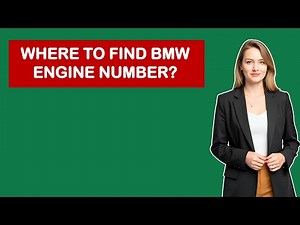 Where To Find BMW Engine Number?