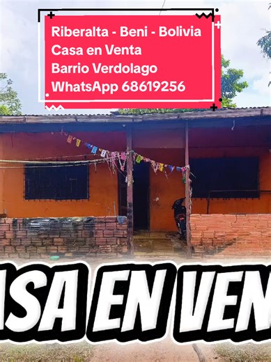 House for Sale in Riberalta, Beni, Bolivia