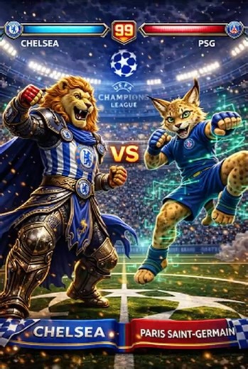 🦁 Chelsea 0x3 PSG 🐆