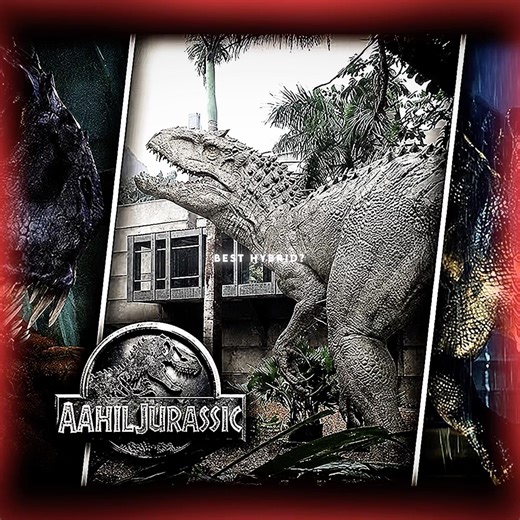 The best hybrid dinosaur..(Indominus Rex edit -Jurassic world 2015 ) / NATI NATI-slowed /