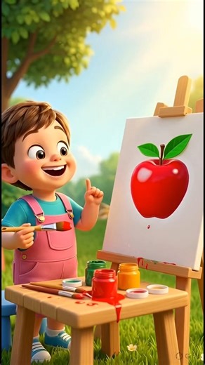 A for Apple Phonics Song 🍎 ABC Alphabet Songs for Kids | Learn ABCD Rhymes | Rainbow Rhymes Studio