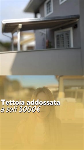 Tettoia addossata in legno realizzata su misura 🪵 Struttura solida, funzionale e curata nei dettagli. Secondo te 3000€ è un prezzo giusto? | Fiorentino Strutture Legno