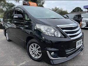 Toyota Alphard Hybrid 2012 2.4 litter 7 seater Luxury MPV with Double Sunroof ULEZ FREE top of Range