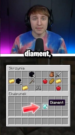 Kto pierwszy znajdzie diament w Minecraft wygrywa! 💎 #matekibezni #matek #minecraft