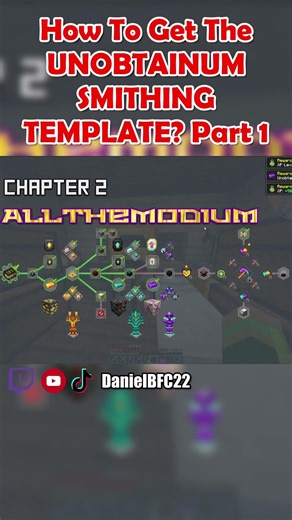 How To Get The UNOBTAINUM SMITHING TEMPLATE? Part 1