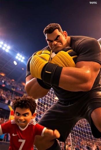Ronaldo Faced a Goalkeeper Bigger Than the Goal!