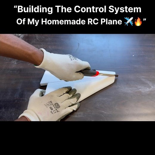 ✈️ Making RC Plane Elevator & Rudder | DIY Build 🔥 #rcplane #rcplane1 #shorts