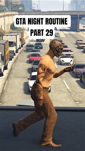 GTA NIGHT ROUTINE #gta #gtashorts #gaming