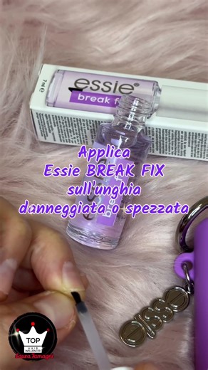 #Essie BREAK FIX 💅 RIPARA L'IMPOSSIBILE!!! 💅 patch liquido per #unghie